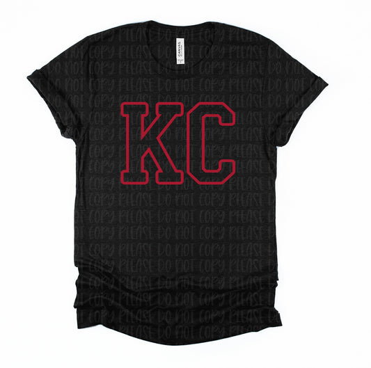 KC Red Outline | Adult & Youth