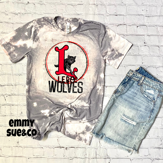 Lebo Wolves | Circle | School Spirit | Youth & Adult