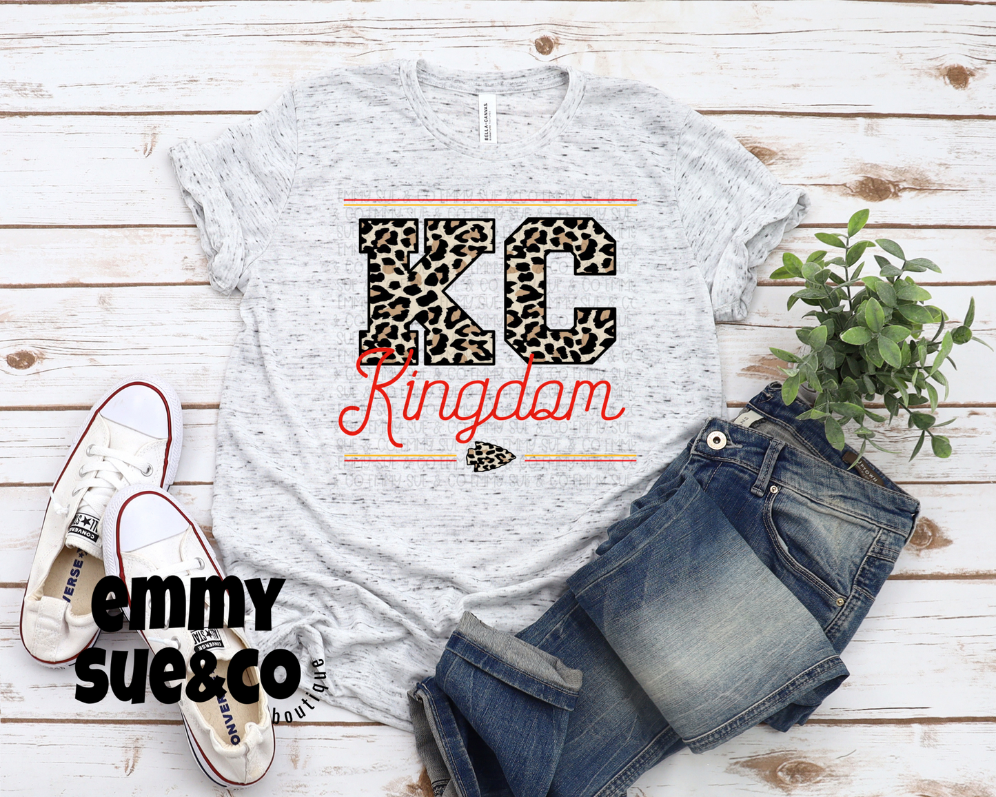 KC Kingdom | Leopard | KC Red | Toddler, Youth & Adult | NEW