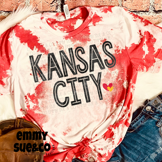 Kansas City Heart | KC Red | Toddler, Youth & Adult | NEW