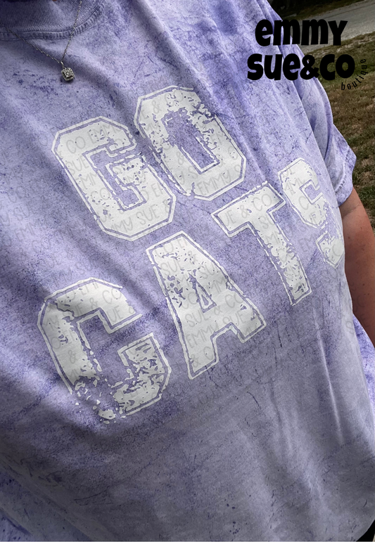 Go Cats | White