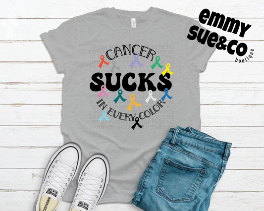Cancer Sucks | PRE-ORDER | Youth & Adult