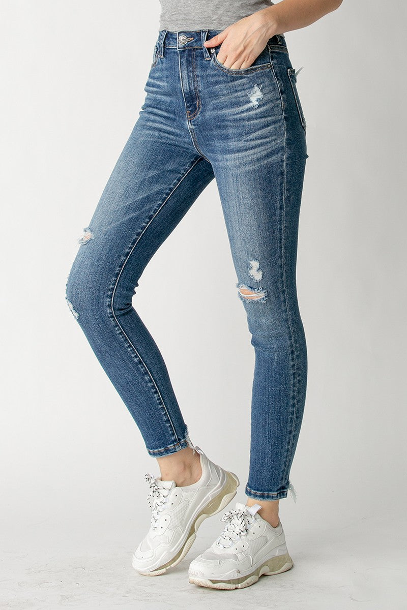 Risen Jeans | High Rise Vintage Wash