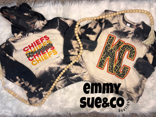 Leopard Chiefs Kingdom | Toddler, Youth & Adult | KC Red