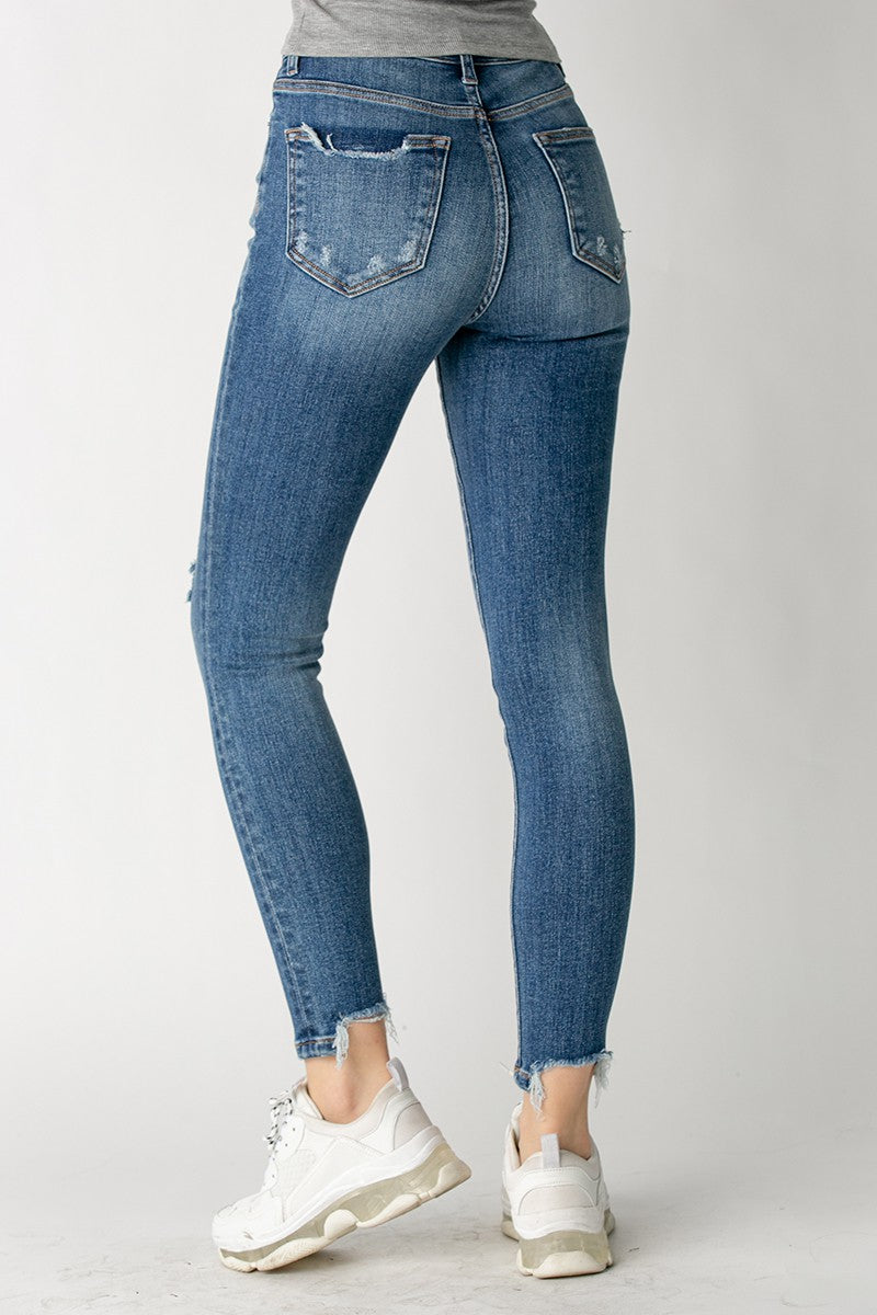 Risen Jeans | High Rise Vintage Wash